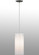 Cilindro One Light Mini Pendant in Nickel Powder Coat (57|141461)