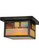 Hyde Park One Light Flushmount in Craftsman Brown (57|141353)