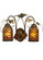 Greenbriar Oak Two Light Wall Sconce in Antique Copper (57|141336)