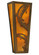 Leaping Trout Two Light Wall Sconce in Antique Copper (57|140840)