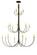Cheal 20 Light Chandelier in Timeless Bronze (57|140807)