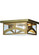 Hyde Park Two Light Flushmount in Satin Brass (57|140498)