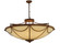 Carousel Eight Light Pendant in Antique Rust (57|140405)