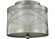 Revival Two Light Flushmount in Nickel Powder Coat (57|140084)