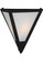 Mission One Light Wall Sconce in Black Metal (57|139538)