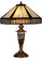 Diamond Band Mission Two Light Table Lamp in Aged Bronze (57|139416)