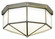 Eltham LED Flushmount in Antique Brass (57|138821)