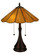 Panel Two Light Table Lamp in Nickel (57|138208)
