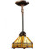 Peaches One Light Mini Pendant in Mahogany Bronze (57|138115)