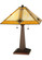 Diamond Mission Two Light Table Lamp in Mahogany Bronze (57|138110)