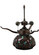 Dragonfly Two Light Table Lamp in Mahogany Bronze Blue (57|138101)