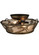 Whispering Pines Two Light Flushmount in Antique Copper (57|137902)