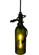 Personalized One Light Mini Pendant in Textured Black (57|137401)