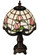 Roseborder One Light Mini Lamp in Mahogany Bronze (57|136921)