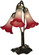 Pink/White Three Light Accent Lamp in Mahogany Bronze (57|13593)