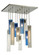 Cilindro Ten Light Pendant in Nickel (57|135045)