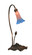 Pink/Blue Pond Lily One Light Accent Lamp in Mahogany Bronze (57|13394)