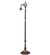 Victorian One Light Bridge Arm Floor Base Hardware in Mahogany Bronze (57|13349)