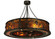 Whispering Pines 12 Light Chandelier in Oil Rubbed Bronze Oiled Bronze//Dark Oak Blades (57|132627)