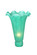 Green Pond Lily Shade in Nickel (57|13246)