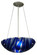 Metro Fusion Three Light Inverted Pendant in Nickel (57|131204)