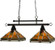 Abilene Two Light Island Pendant in Mahogany Bronze (57|130752)
