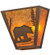 Bear Creek Two Light Wall Sconce in Antique Copper (57|129337)