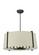 Cilindro Six Light Pendant in Antique Iron Gate (57|129231)