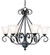 Olivia Six Light Chandelier in Chestnut (57|129201)