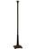 Mission One Light Torchiere in Mahogany Bronze (57|128907)