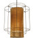 Maille Eight Light Pendant in Timeless Bronze (57|128779)