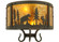 Wildlife At Pine Lake Two Light Wall Sconce in Old Wrought Iron (57|126762)