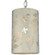 Butterflies & Ferns One Light Mini Pendant in Stainless Steel (57|126756)