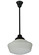 Revival One Light Pendant in Black Powdercoat (57|125622)