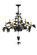 Greenbriar Oak 11 Light Chandelier in Timeless Bronze (57|125051)
