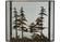 Tall Pines Fireplace Screen in Antique Copper Mesh (57|124964)