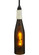 Coastal Collection One Light Mini Pendant in Black Metal (57|124429)