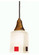 Metro Fusion One Light Mini Pendant in Vintage Copper (57|12412)