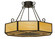 Lakeside Four Light Semi-Flushmount in Timeless Bronze (57|123527)