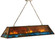 Trout & Fisherman Nine Light Oblong Pendant in Antique Copper (57|122907)