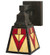 Otero One Light Wall Sconce in Craftsman Brown (57|122654)