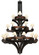Castilla 21 Light Chandelier in Custom,Mahogany Bronze (57|122634)