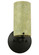 Cilindro One Light Wall Sconce in Black Metal (57|121785)