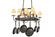 Barn Animals Eight Light Pot Rack in Antique Iron Gate (57|120772)