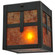 Hyde Park One Light Flushmount in Satin Brass (57|120654)