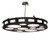 Geo 12 Light Semi-Flushmount in Blackwash (57|120274)