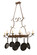 Laramie Eight Light Pot Rack in Capri (57|120250)