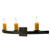 Lakeshore Three Light Wall Sconce in Rustic Iron (57|120219)