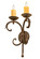 Andorra Two Light Wall Sconce in Gilded Tobacco (57|120207)