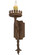 Nordic One Light Wall Sconce in Cortez Gold (57|120202)